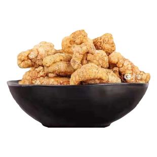 即食带肉猪肉皮油炸猪皮干猪皮零食酥脆潮汕特色小吃干货250g