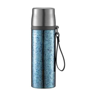 日本泰福高纯钛保温杯闷茶杯全钛双层户外便携式水壶泡茶杯钛杯