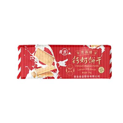 青食壳寡糖钙奶饼干礼盒装代餐
