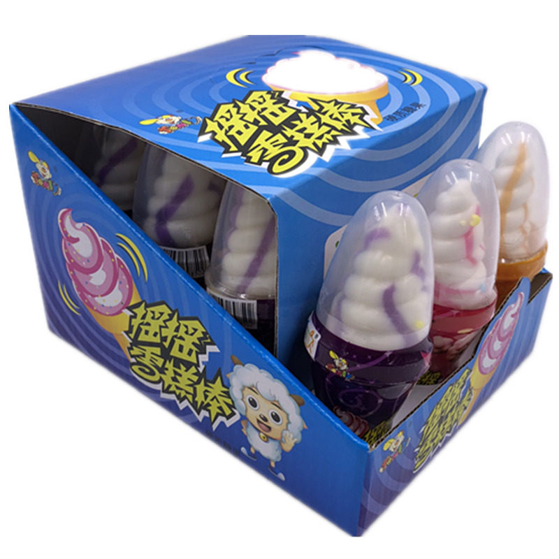 一盒12支包邮糖果总动员摇摇雪糕棒儿童零食创意玩具糖果节日分享