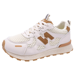 42大码运动鞋女2026春季新款百搭防滑休闲网面女鞋软底轻便跑步鞋