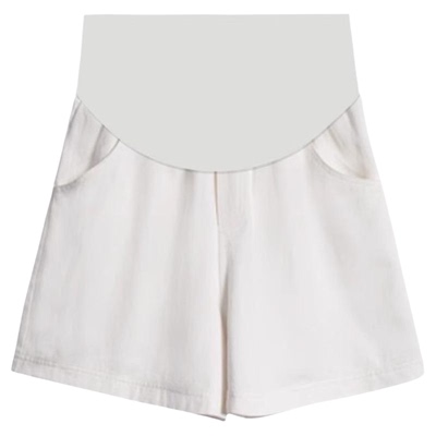 AUMS孕妇短裤宽松显瘦休闲托腹裤