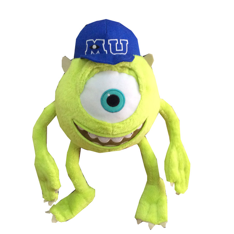 大学苏利文mike毛绒玩具公仔