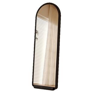 家用全身镜ins风镜子穿衣镜卧室落地镜高级轻奢试衣镜简约大镜子