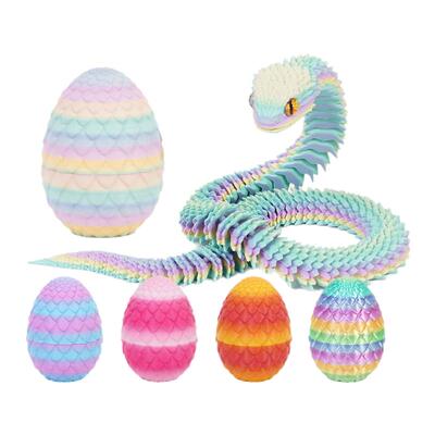 3d打印蝰蛇蛋套装样式多