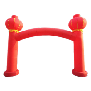 充气拱门气模开业广告活动婚庆庆典拱门彩虹门气球拱门立柱灯笼