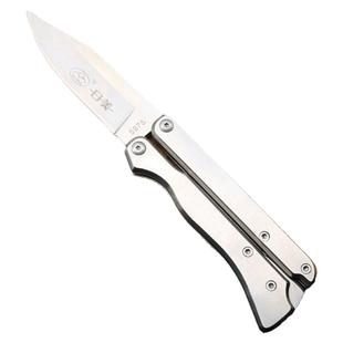 RM老款折叠刀日美5975家用蝴蝶造型小刀户外防身工具刀野营锋利