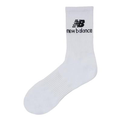 NB男女高筒白色百搭休闲袜