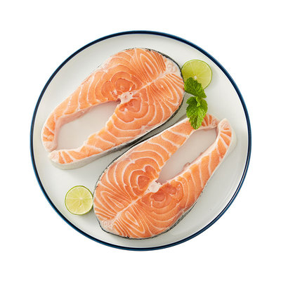 美威三文鱼轮切鱼排新鲜冷冻