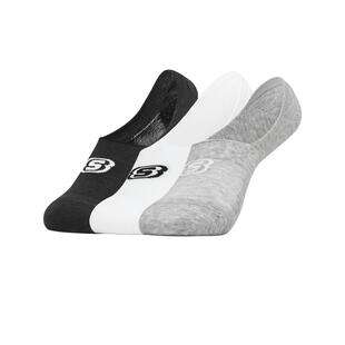 斯凯奇男女通用经典logo缤纷休闲舒适百搭优质棉锦纶船袜弹力包裹