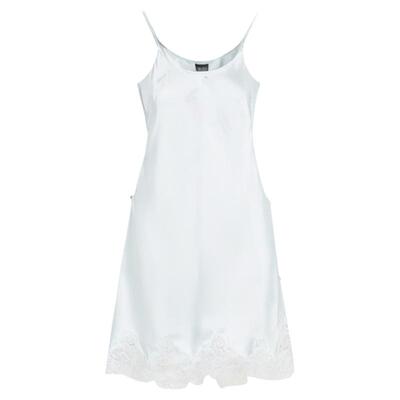 迪普薇桑蚕丝吊带睡裙露背修身