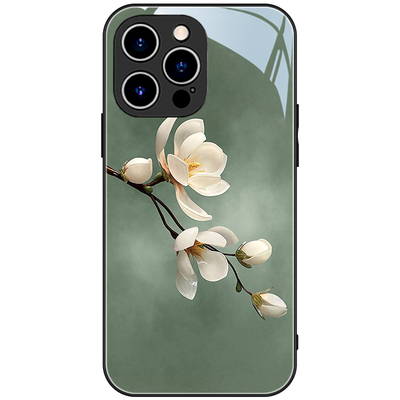 苹果系列手机壳玻璃小清新保护套