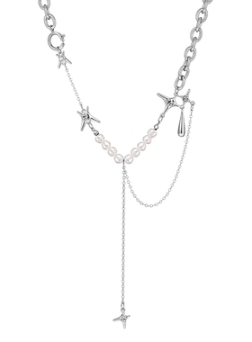 璀璨星芒水滴项链CAROMAY女