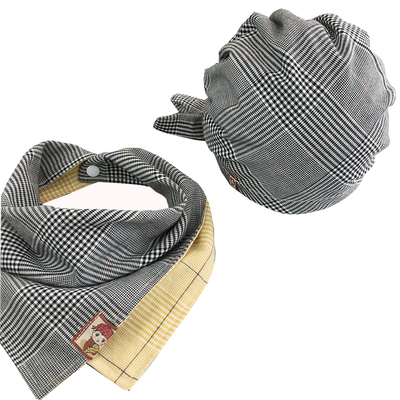 婴儿帽子秋冬百搭男女宝宝帽子网红包头海盗帽婴幼儿头巾纯棉儿童