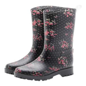 妙贝婴中筒时尚女士雨鞋四季防水