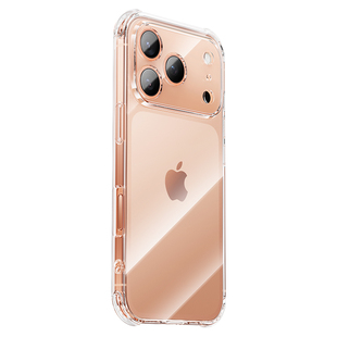 闪魔适用苹果17手机壳iPhone17ProMax气囊防摔16Pro新款透明17Air保护套15Plus镜头全包air高级硅胶Tpu软壳pm