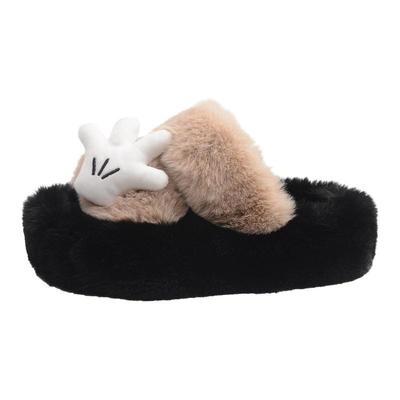 爆款网红毛毛拖鞋女冬季毛绒绒鞋