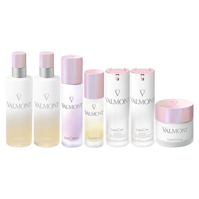 【官方正品】Valmont/法儿曼焕颜防晒乳面霜精华柔肤水面膜套装