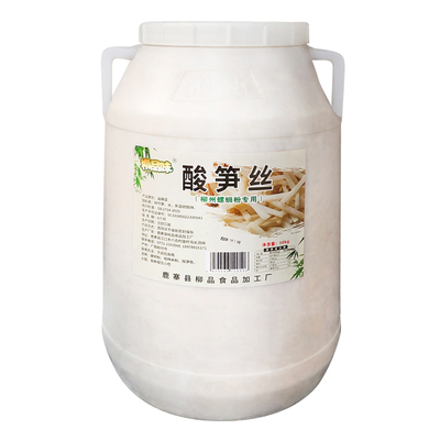 柳品味酸笋丝柳州螺蛳粉发酵臭笋