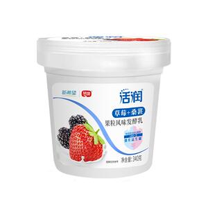 新希望活润大果粒酸奶低温340g