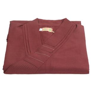 麻纱广袖海清男女款居士服海青袋棉麻僧服长褂清衣服四季海清僧服