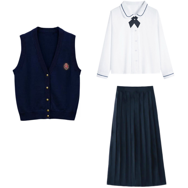 班服秋季学院风高中生大合唱诗歌朗诵演出服初中学生毕业校服套装