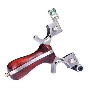 304不锈钢98K弹弓擒龙户外扁皮追龙快压弹弓高精度射程远专业专用