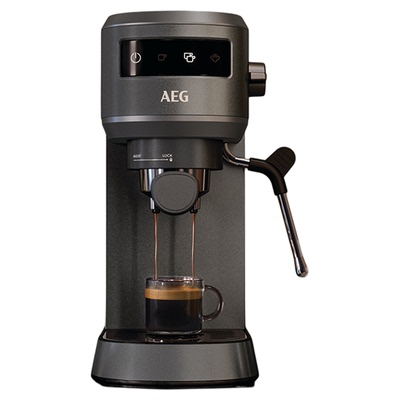 AEG半自动小型家用意式咖啡机