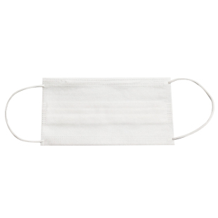 两层白色无纺布口罩透气薄款独立二层一次性夏季防晒防紫外线口罩