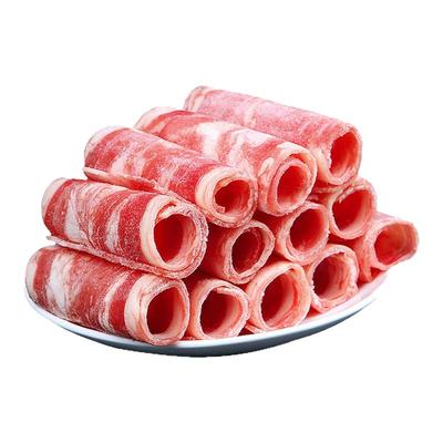 进口原切肥牛卷 1.1kg火锅新鲜食材