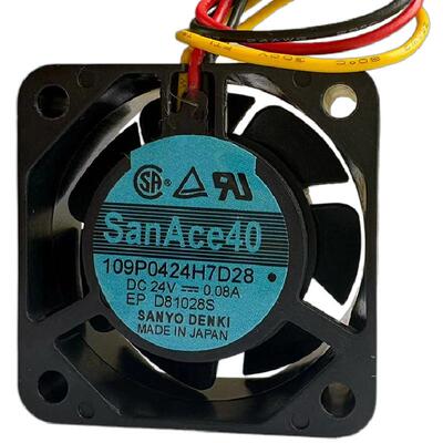 全新三洋SanAce40 109P0424H7D28 24V 0.08A 4015变频器散热风扇