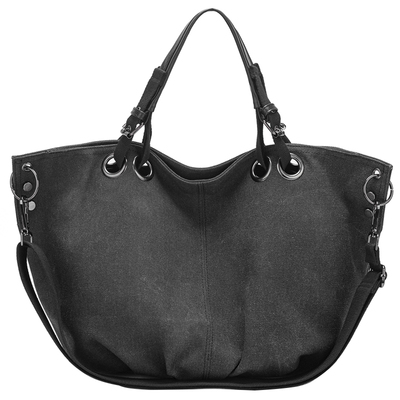 日韩风帆布包大容量斜挎包男