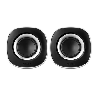 飞利浦SPA2201台式机电脑有线蓝牙小音响USB低音炮家用笔记本音箱