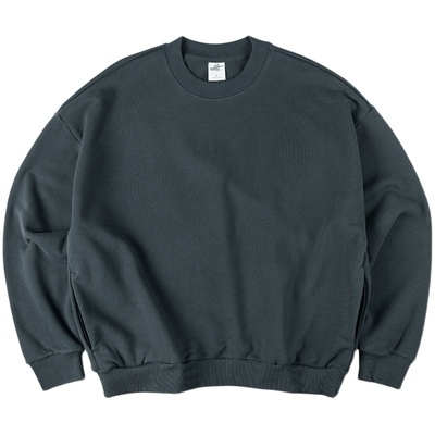 圆领宽松全棉卫衣400g宽松卫衣