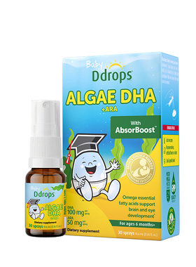 【3A高配】Ddrops滴卓思DHA藻油