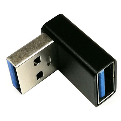 金属壳弯头 USB3.0 Type-C 3.1Gen1全功能手机数据线转接转换插头