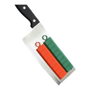 新款硅胶切菜不粘刀神器不沾防粘厨房切土豆片辅助器创意家用商用