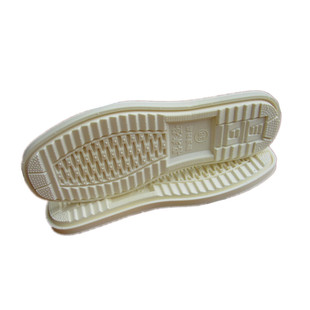 喜来登手工鞋底常红纯白牛筋底防滑防水单鞋拖鞋底喜来财牛津可批