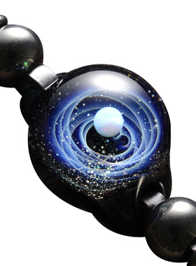 手工宇宙玻璃手链情侣琉璃