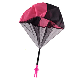 降落伞玩具儿童幼儿园户外手抛降落吃鸡空头降落伞玩具空中飞伞