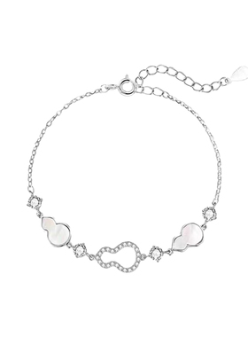 纯银葫芦手链，白月光既视感！！