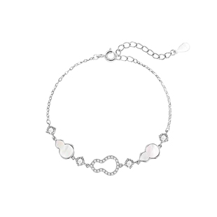 「白月光葫芦」纯银s999项链女轻奢小众精致锁骨链送闺蜜生日礼物