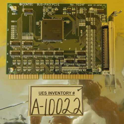 Contec BUS-PAC(PC)E ISA 总线扩展板 PCB 卡 7024F 二手 可正常