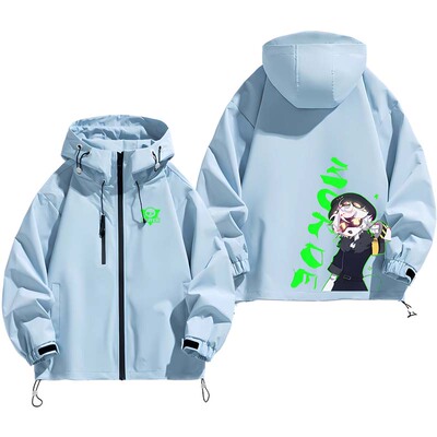 连帽秋冬新款宽松防风冲锋衣