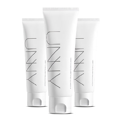 unnyclub120g/瓶洁面乳3瓶