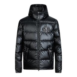 【鹅绒】Mangano曼加龙 冬季新品连帽羽绒服短加厚保暖外套男款