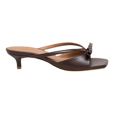 FlatteredJordan方头猫跟凉拖