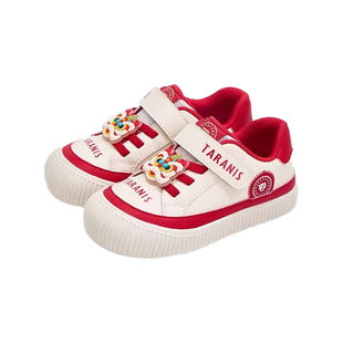 泰兰尼斯童鞋2025新年新款幼儿园室内鞋女童入园室内板鞋男童板鞋