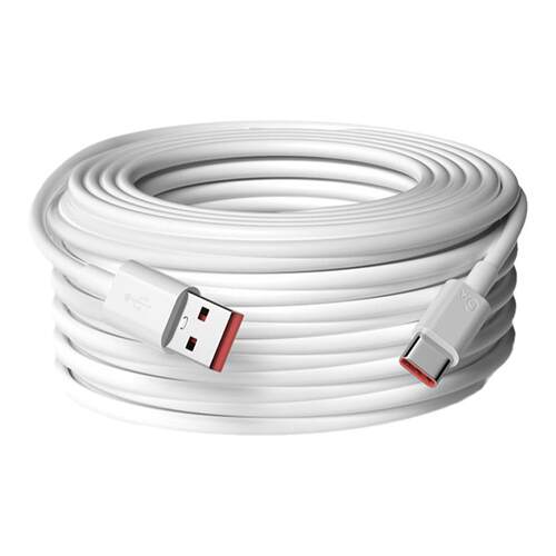 YUSHEDA适用vivo华为66w加长款typec数据线快充超长6A充电线器2米超级3监控tpc三米usb安卓tapyc8手机tpyec冲
