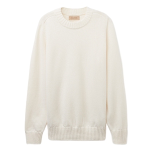 【季末折扣】FALCONERI女士圆领条纹毛衣新年山羊绒针织衫DML428H